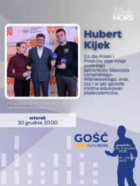 Grafika zapowiadająca audycję