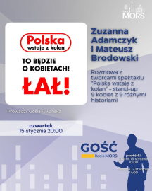 Grafika zapowiadająca audycję