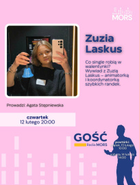 Grafika zapowiadająca audycję