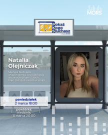 Grafika zapowiadająca audycję