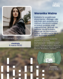 Grafika zapowiadająca audycję