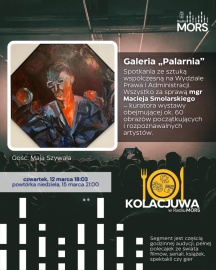 Grafika zapowiadająca audycję