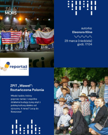 Grafika zapowiadająca audycję