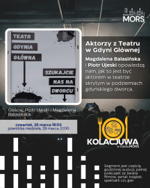 Grafika zapowiadająca audycję