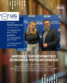 Grafika zapowiadająca audycję