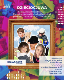 Grafika zapowiadająca audycję