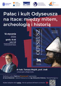 Plakat Pałac i kult Odyseusza na Itace: między mitem, archeologią i historią