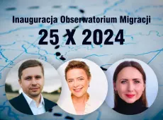 Grafika Inauguracja Obserwatorium Migracji