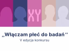 Grafika Włączam płeć do badań - V edycja konkursu