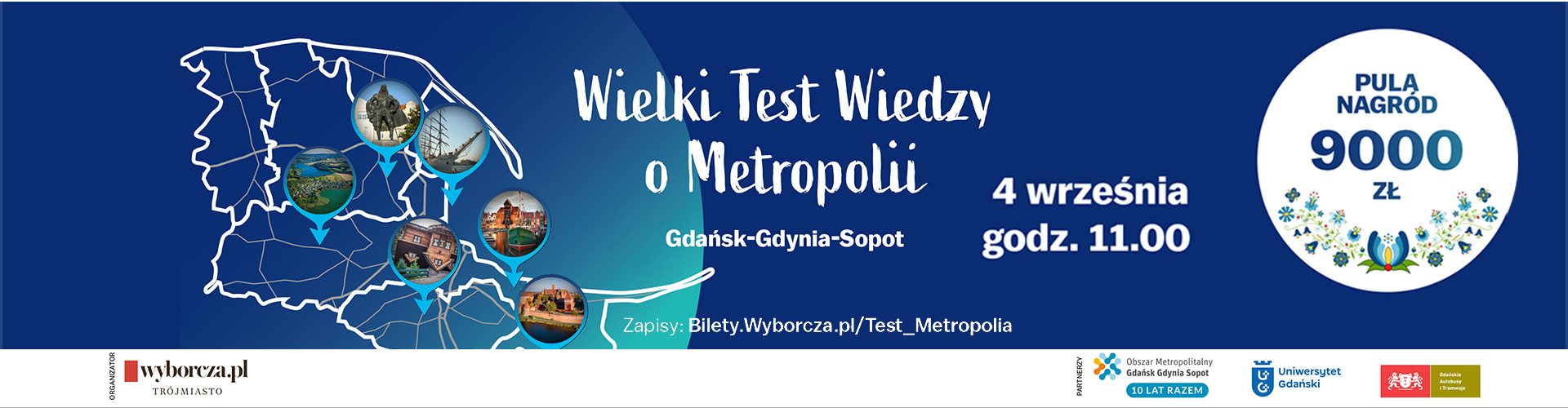 Sprawdź się i weź udział w Wielkim Teście Wiedzy o Metropolii 