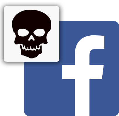 Facebook skull