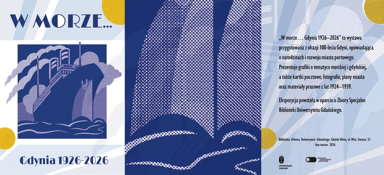 „W morze… Gdynia 1926–2026”. Wystawa grafik ze Zbiorów Specjalnych BUG 
