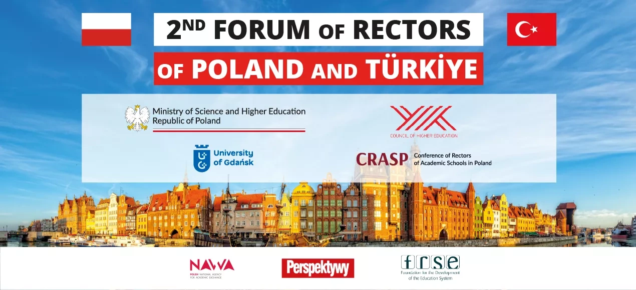 II Forum Rektorów Polski i Turcji odbędzie się na Uniwersytecie Gdańskim 