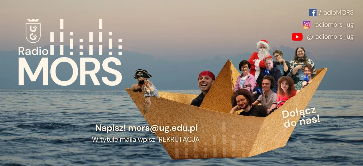 Grafika rekrutacja do Radia MORS 2026