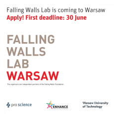 Prestiżowy konkurs Falling Walls Lab w Warszawie. Zgłoś się!