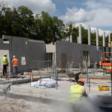 Plac budowy - 18 lipca 2025 r.