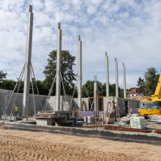 Plac budowy - 31 lipca 2025 r.