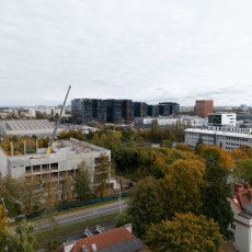 Plac budowy, ujęcie z drona - 15 października 2025 r.