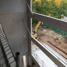 Plac budowy - 15 października 2025 r.